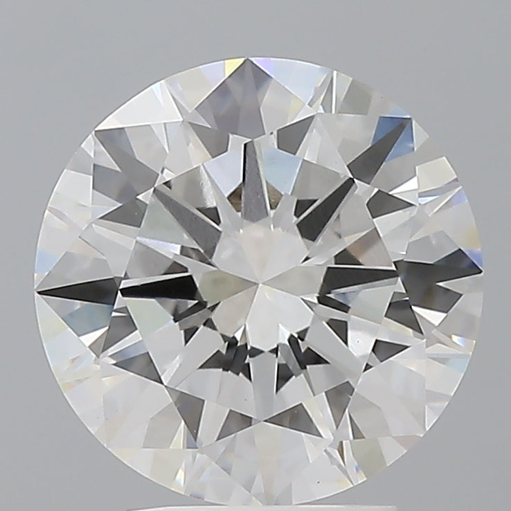 3.53 Carat Round Shaped, Excellent Cut, E Color, VVS2 Clarity, IGI Certified Lab Grown Diamond