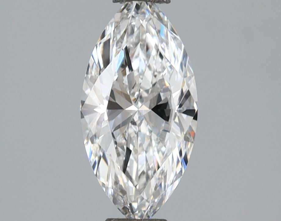 1.08 Carat Marquise Shaped, Ideal Cut, E Color, VVS2 Clarity, IGI Certified Lab Grown Diamond