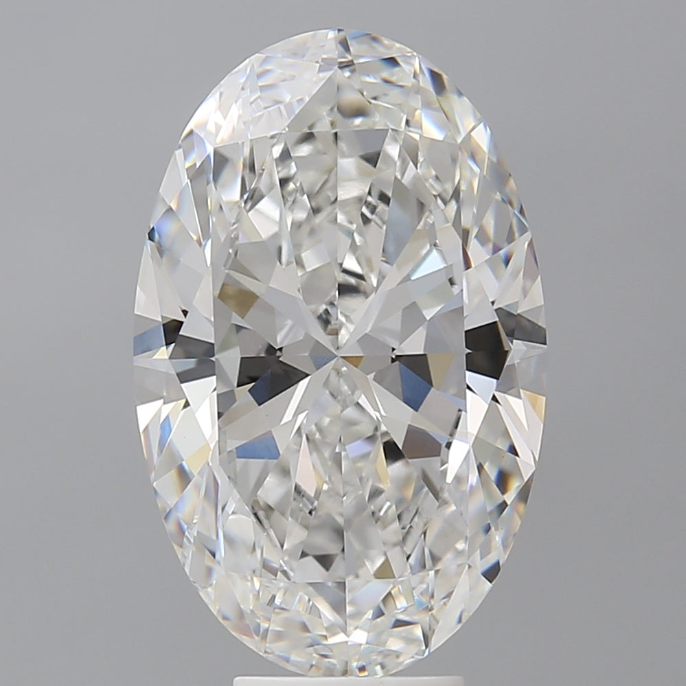7.50 Carat Oval Shaped, Ideal Cut, E Color, VVS2 Clarity, IGI Certified Lab Grown Diamond