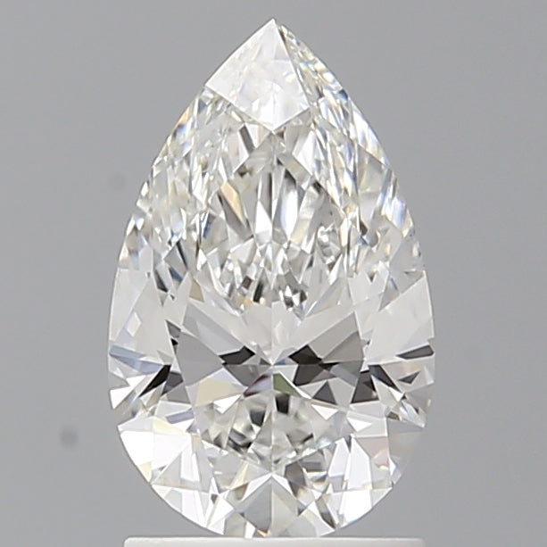 1.59 Carat Pear Shaped, Ideal Cut, E Color, VVS2 Clarity, IGI Certified Lab Grown Diamond