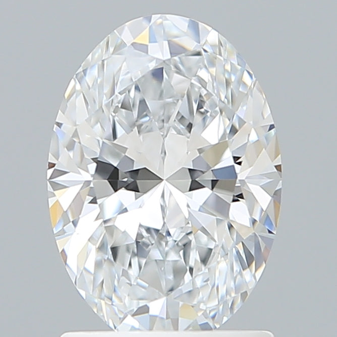 1.58 Carat Oval Shaped, Ideal Cut, E Color, VVS1 Clarity, IGI Certified Lab Grown Diamond
