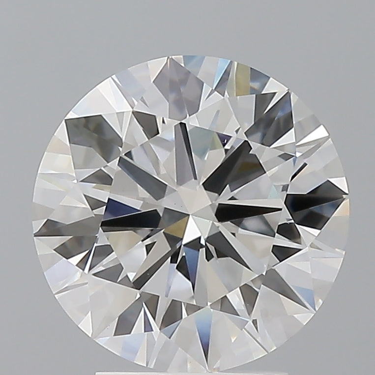3.50 Carat Round Shaped, Ideal Cut, E Color, VVS2 Clarity, IGI Certified Lab Grown Diamond