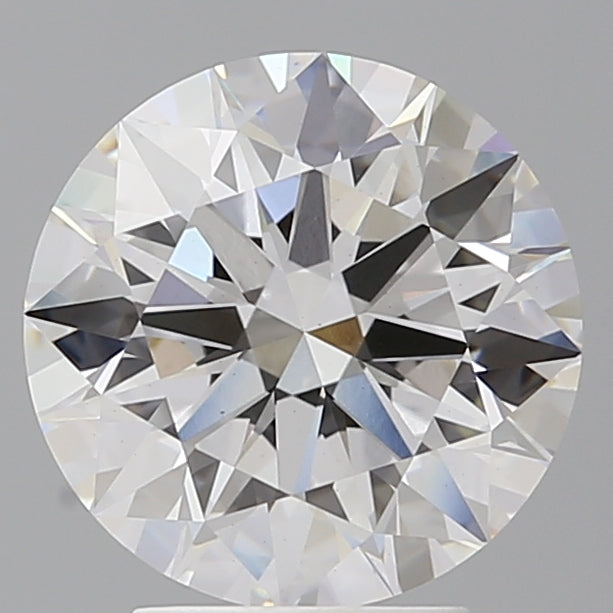 3.60 Carat Round Shaped, Ideal Cut, E Color, VVS2 Clarity, IGI Certified Lab Grown Diamond