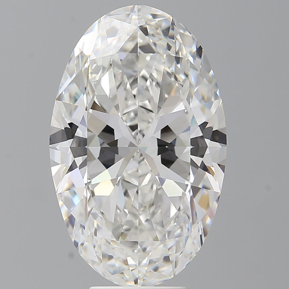 8.10 Carat Oval Shaped, Ideal Cut, E Color, VVS2 Clarity, IGI Certified Lab Grown Diamond