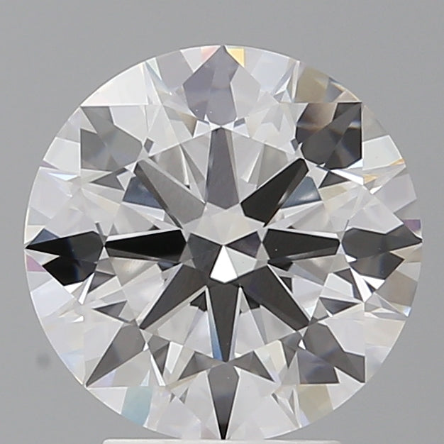 3.58 Carat Round Shaped, Ideal Cut, E Color, VVS2 Clarity, IGI Certified Lab Grown Diamond