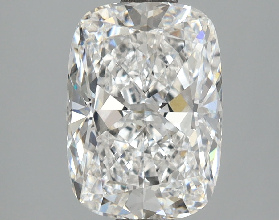 2.53 Carat Cushion Shaped, Ideal Cut, E Color, VS1 Clarity, IGI Certified Lab Grown Diamond