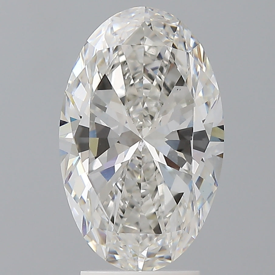 3.52 Carat Oval Shaped, Ideal Cut, F Color, VS1 Clarity, IGI Certified Lab Grown Diamond