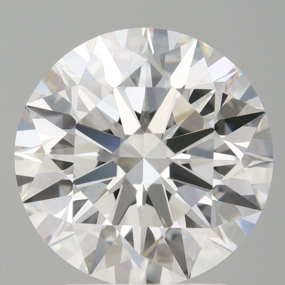 3.09 Carat Round Shaped, Ideal Cut, E Color, VS1 Clarity, IGI Certified Lab Grown Diamond