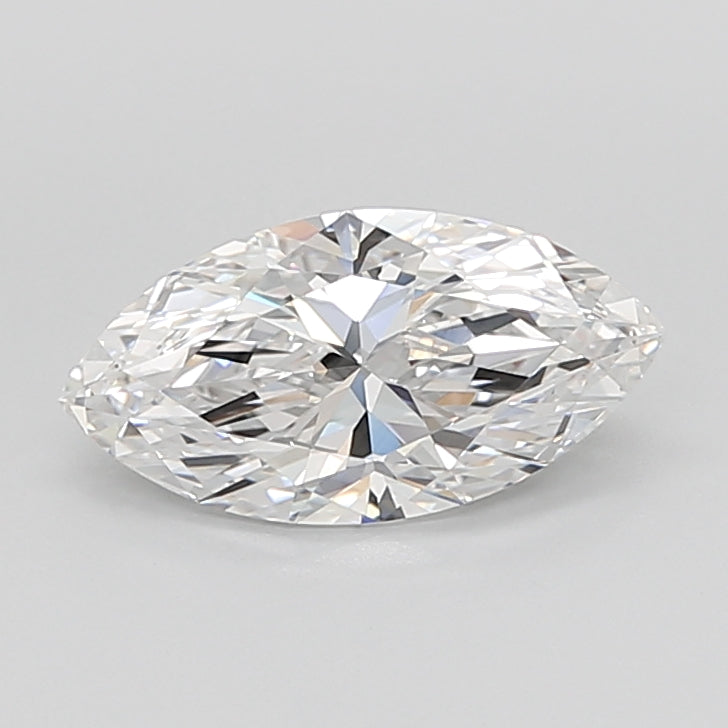 3.05 Carat Marquise Shaped, Ideal Cut, E Color, VVS1 Clarity, IGI Certified Lab Grown Diamond