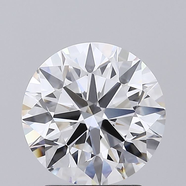 2.03 Carat Round Shaped, Ideal Cut, E Color, VVS2 Clarity, IGI Certified Lab Grown Diamond