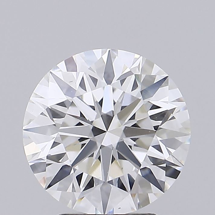 2.01 Carat Round Shaped, Ideal Cut, E Color, VS1 Clarity, IGI Certified Lab Grown Diamond