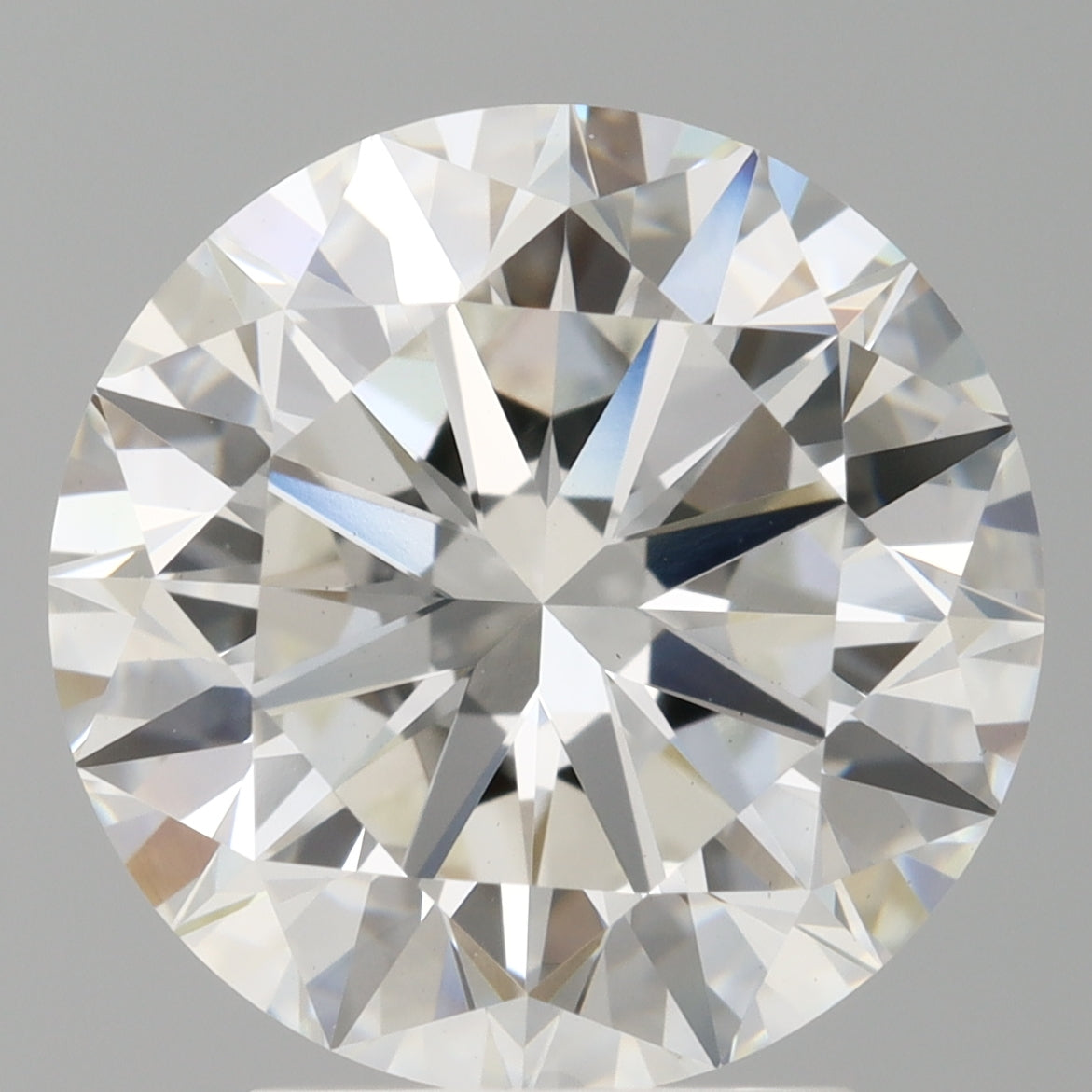 3.51 Carat Round Shaped, Excellent Cut, F Color, VS1 Clarity, IGI Certified Lab Grown Diamond