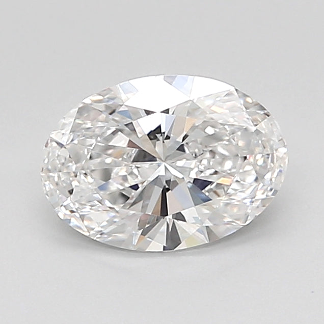 1.05 Carat Oval Shaped, Ideal Cut, D Color, VVS2 Clarity, IGI Certified Lab Grown Diamond