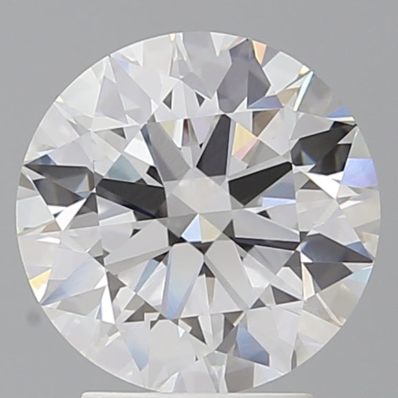 3.09 Carat Round Shaped, Ideal Cut, E Color, VVS2 Clarity, IGI Certified Lab Grown Diamond