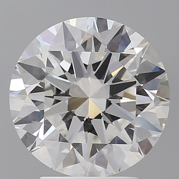3.56 Carat Round Shaped, Excellent Cut, F Color, VVS2 Clarity, IGI Certified Lab Grown Diamond