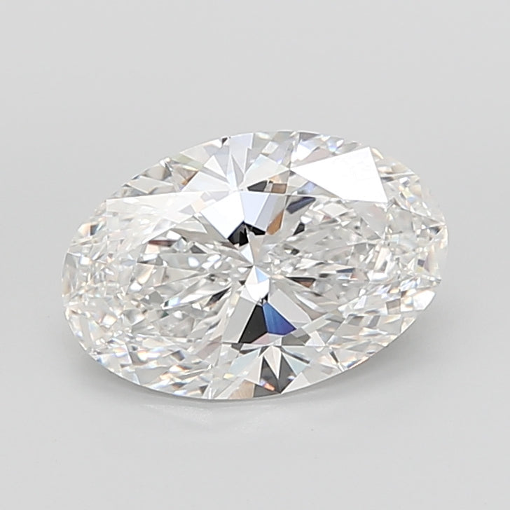 7.07 Carat Oval Shaped, Ideal Cut, E Color, VVS2 Clarity, IGI Certified Lab Grown Diamond