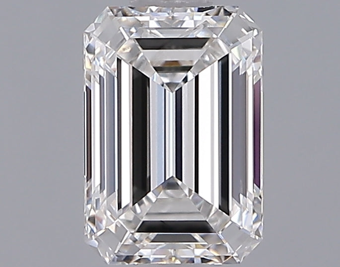 1.33 Carat Emerald Shaped, Ideal Cut, E Color, VS1 Clarity, IGI Certified Lab Grown Diamond
