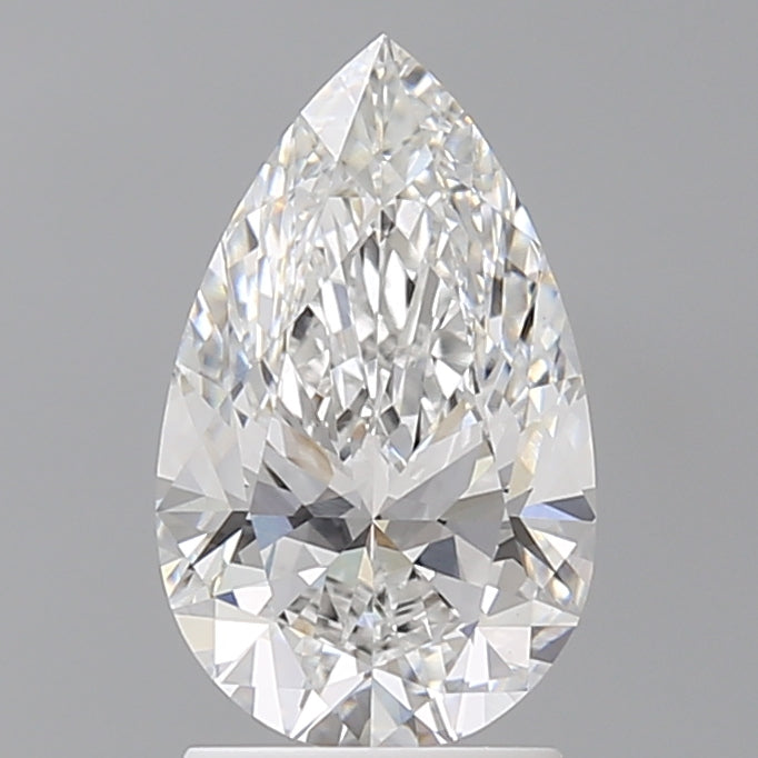2.05 Carat Pear Shaped, Ideal Cut, E Color, VVS2 Clarity, IGI Certified Lab Grown Diamond