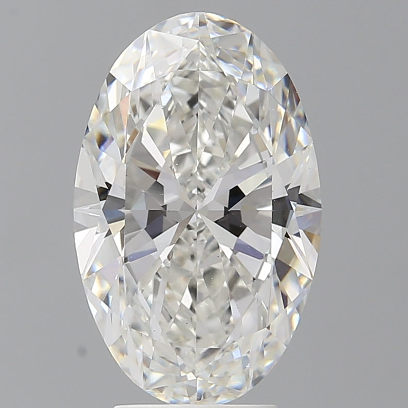 4.53 Carat Oval Shaped, Ideal Cut, F Color, VS1 Clarity, IGI Certified Lab Grown Diamond