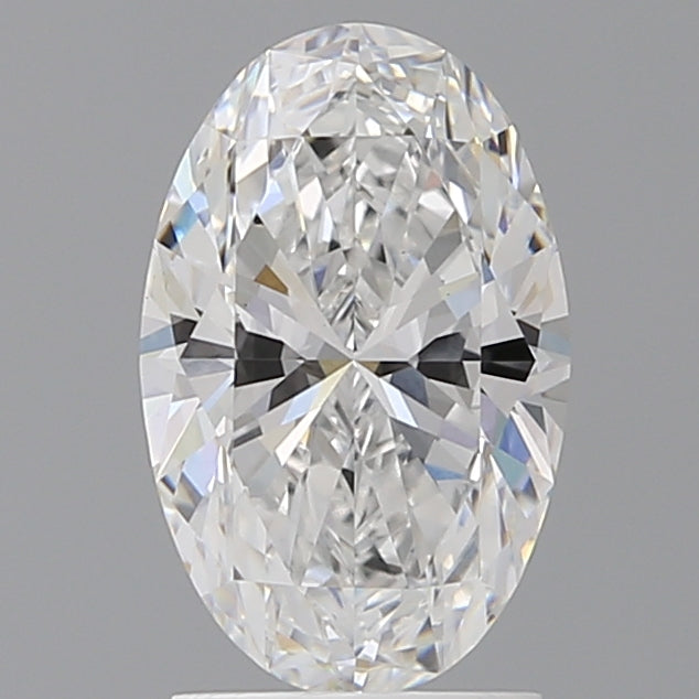2.10 Carat Oval Shaped, Ideal Cut, D Color, VS1 Clarity, IGI Certified Lab Grown Diamond