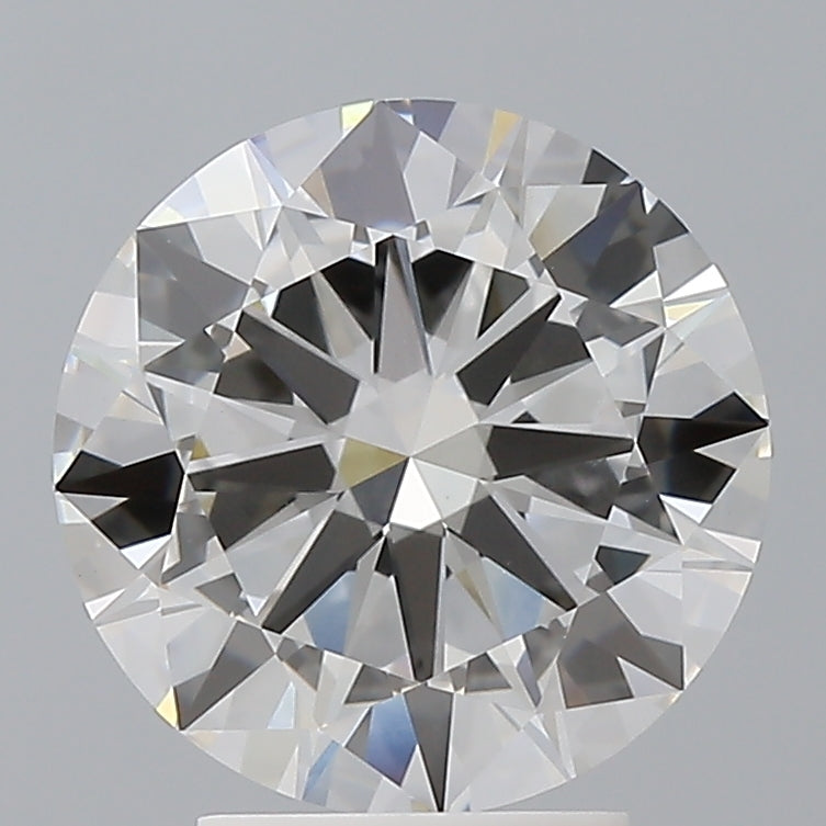 3.51 Carat Round Shaped, Excellent Cut, F Color, VVS2 Clarity, IGI Certified Lab Grown Diamond