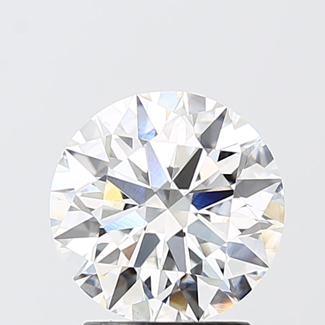 2.07 Carat Round Shaped, Ideal Cut, E Color, VVS2 Clarity, IGI Certified Lab Grown Diamond