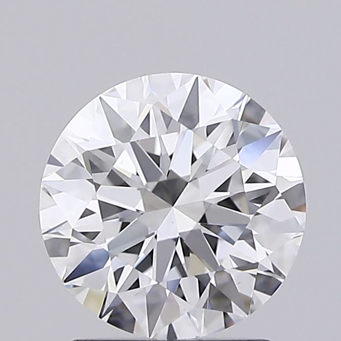 1.50 Carat Round Shaped, Ideal Cut, D Color, VS1 Clarity, IGI Certified Lab Grown Diamond