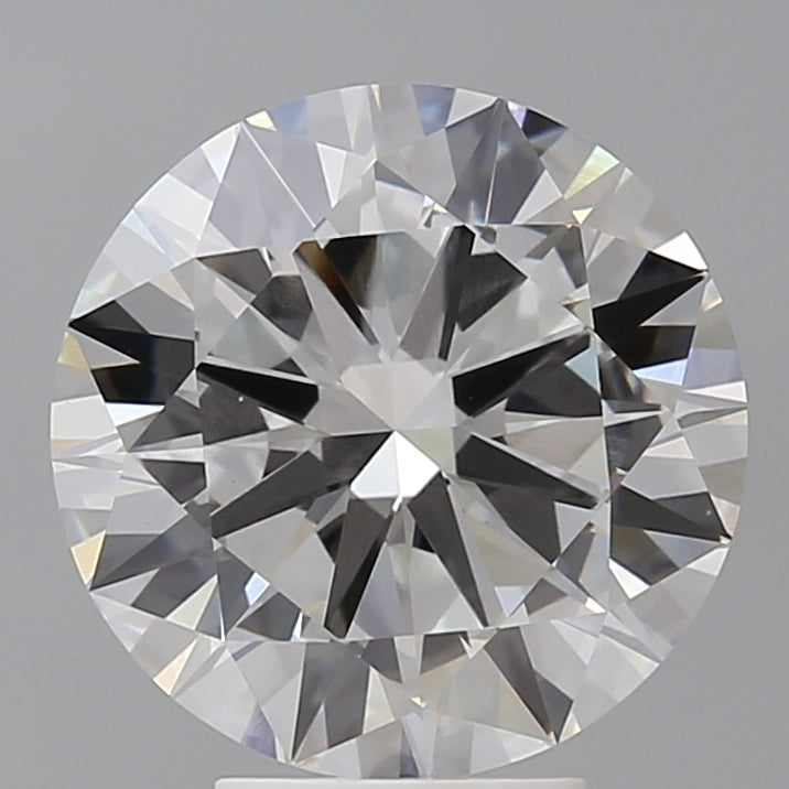 5.05 Carat Round Shaped, Excellent Cut, E Color, VVS2 Clarity, IGI Certified Lab Grown Diamond