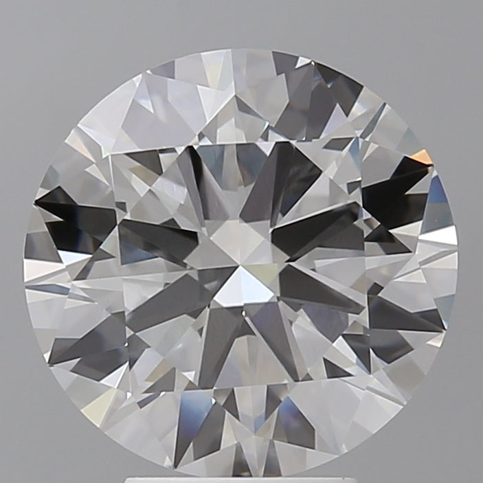 5.00 Carat Round Shaped, Excellent Cut, F Color, VVS2 Clarity, IGI Certified Lab Grown Diamond