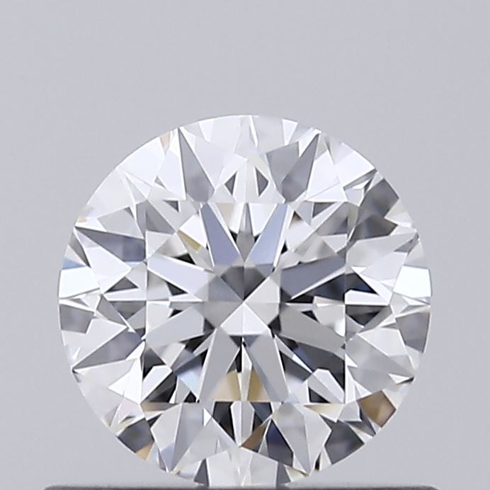 0.53 Carat Round Shaped, Ideal Cut, D Color, VVS2 Clarity, IGI Certified Lab Grown Diamond