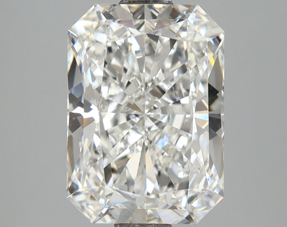 3.03 Carat Radiant Shaped, Ideal Cut, E Color, VVS2 Clarity, IGI Certified Lab Grown Diamond