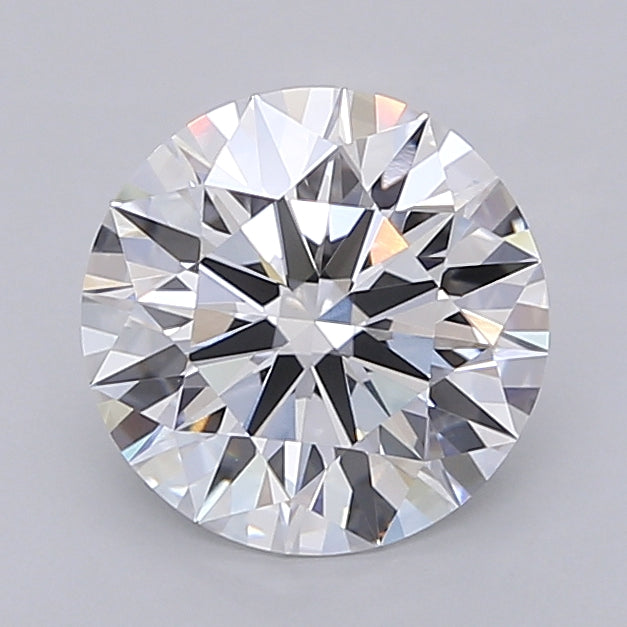 2.00 Carat Round Shaped, Ideal Cut, D Color, VVS2 Clarity, IGI Certified Lab Grown Diamond