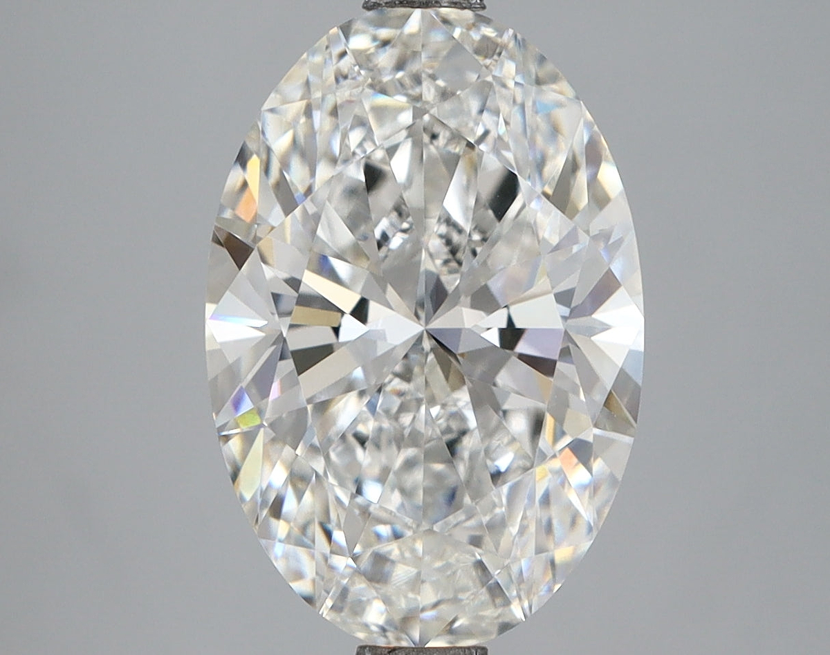 4.09 Carat Oval Shaped, Excellent Cut, F Color, VVS1 Clarity, IGI Certified Lab Grown Diamond