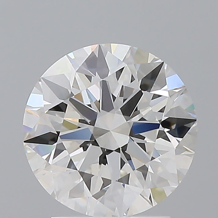2.55 Carat Round Shaped, Ideal Cut, F Color, VVS2 Clarity, IGI Certified Lab Grown Diamond