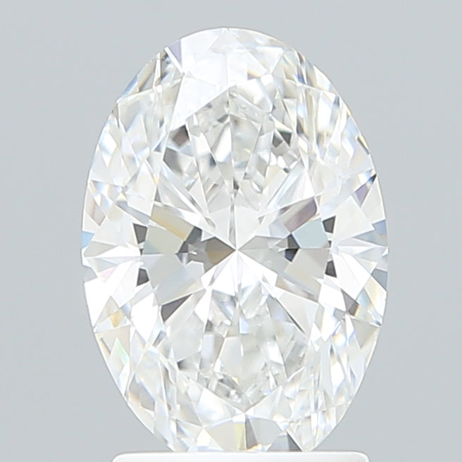 2.09 Carat Oval Shaped, Ideal Cut, E Color, VVS2 Clarity, IGI Certified Lab Grown Diamond