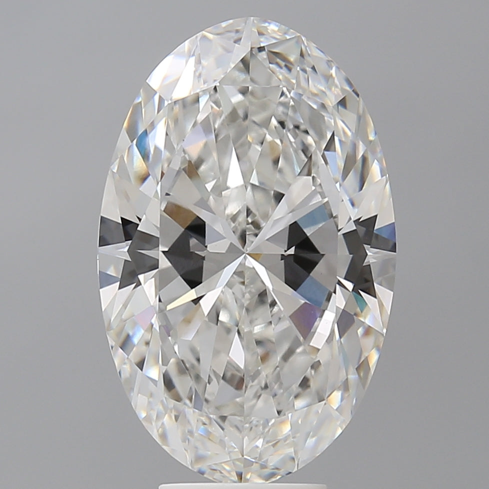 7.10 Carat Oval Shaped, Ideal Cut, F Color, VVS2 Clarity, IGI Certified Lab Grown Diamond