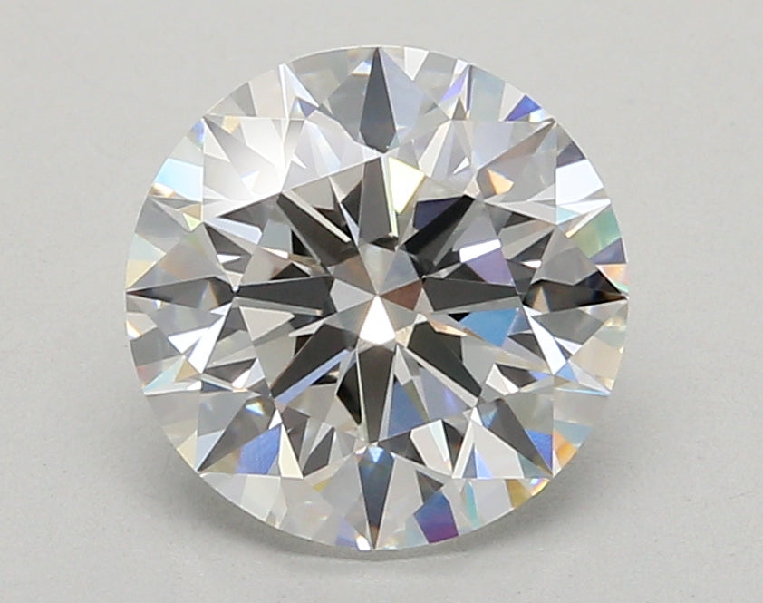 3.05 Carat Round Shaped, Ideal Cut, F Color, VVS2 Clarity, IGI Certified Lab Grown Diamond