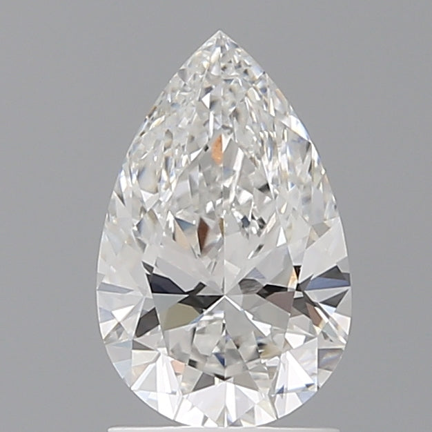 1.59 Carat Pear Shaped, Ideal Cut, E Color, VVS2 Clarity, IGI Certified Lab Grown Diamond