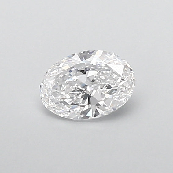 0.52 Carat Oval Shaped, Very Good Cut, D Color, VVS2 Clarity, IGI Certified Lab Grown Diamond