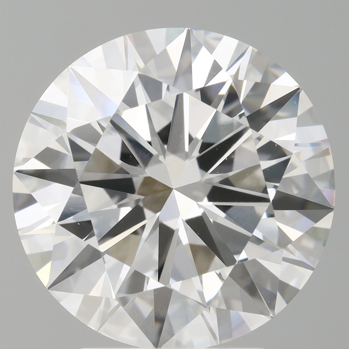 4.04 Carat Round Shaped, Excellent Cut, E Color, VS1 Clarity, IGI Certified Lab Grown Diamond