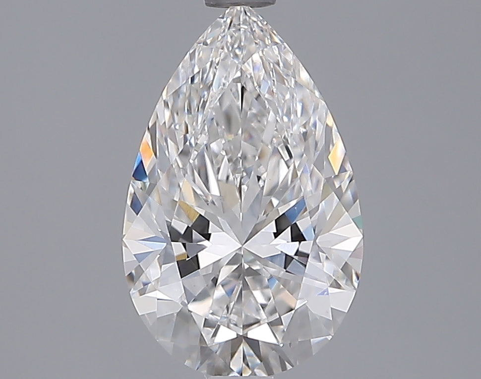 1.89 Carat Pear Shaped, Ideal Cut, E Color, VVS2 Clarity, IGI Certified Lab Grown Diamond