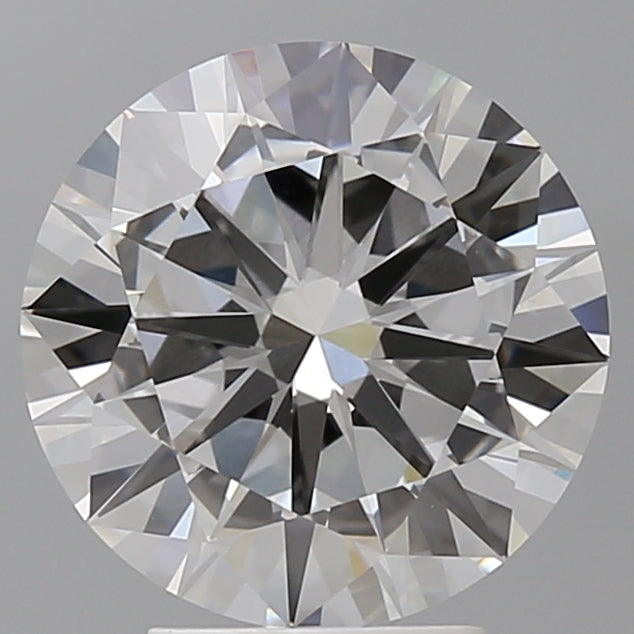 4.01 Carat Round Shaped, Excellent Cut, E Color, VVS2 Clarity, IGI Certified Lab Grown Diamond