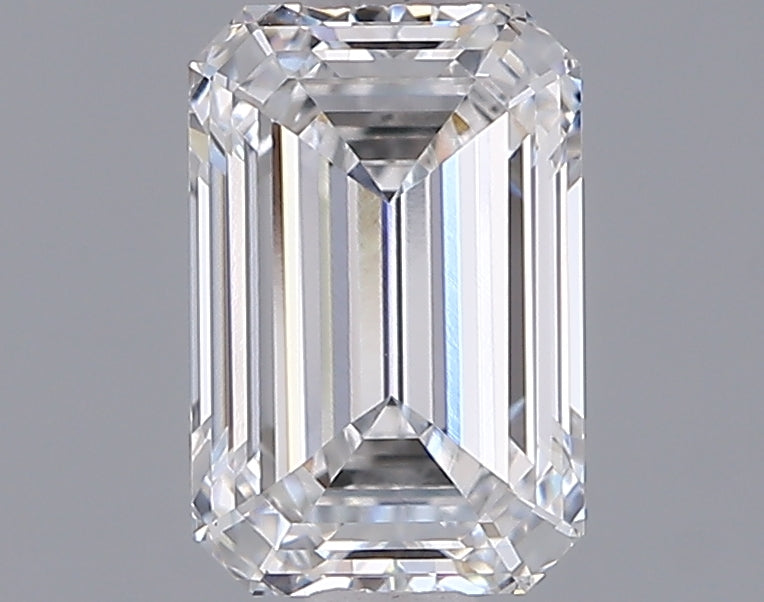 1.51 Carat Emerald Shaped, Ideal Cut, D Color, IF Clarity, IGI Certified Lab Grown Diamond