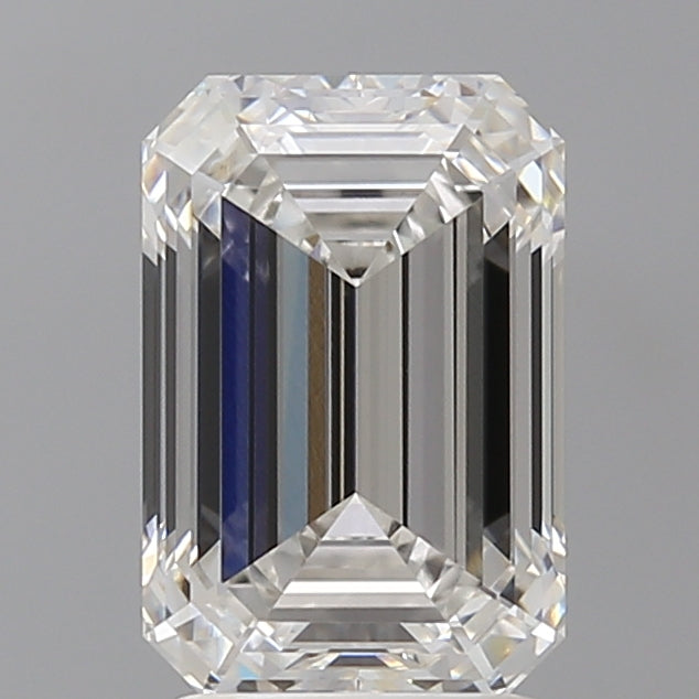 3.10 Carat Emerald Shaped, Ideal Cut, F Color, VS1 Clarity, IGI Certified Lab Grown Diamond