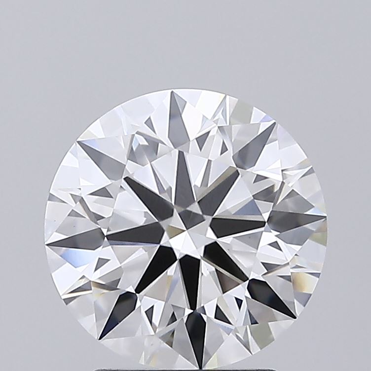 2.31 Carat Round Shaped, Ideal Cut, D Color, VVS2 Clarity, IGI Certified Lab Grown Diamond