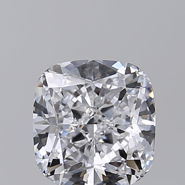 1.68 Carat Cushion Shaped, Ideal Cut, D Color, VVS2 Clarity, IGI Certified Lab Grown Diamond