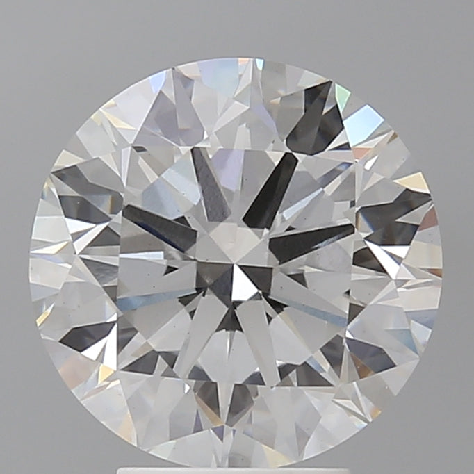 4.51 Carat Round Shaped, Excellent Cut, F Color, VS1 Clarity, IGI Certified Lab Grown Diamond