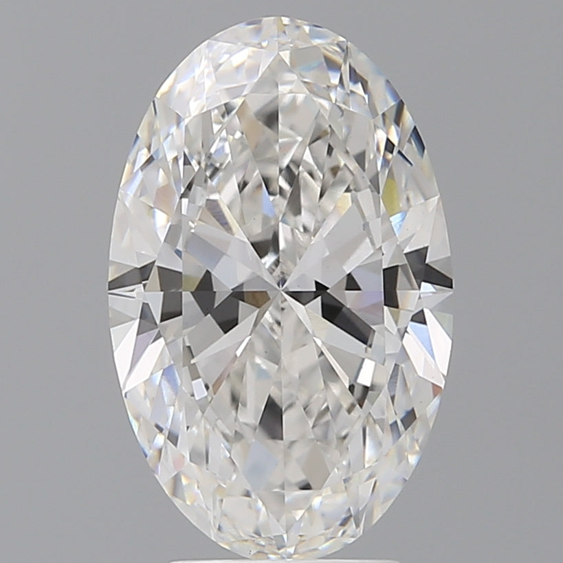 4.09 Carat Oval Shaped, Ideal Cut, E Color, VS1 Clarity, IGI Certified Lab Grown Diamond