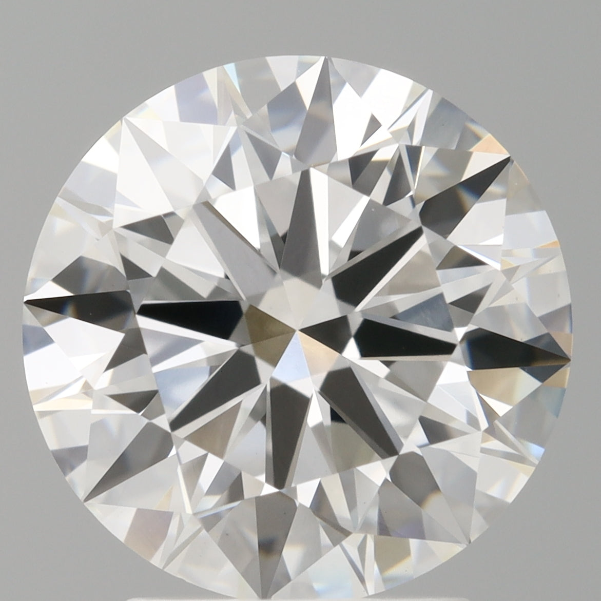 3.10 Carat Round Shaped, Ideal Cut, E Color, VVS2 Clarity, IGI Certified Lab Grown Diamond