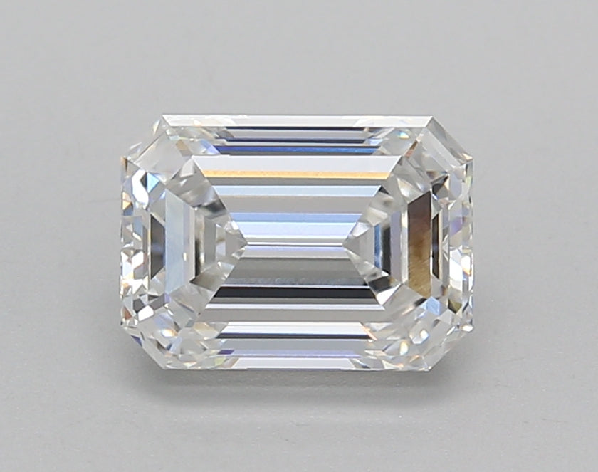 1.51 Carat Emerald Shaped, Excellent Cut, D Color, VVS2 Clarity, IGI Certified Lab Grown Diamond
